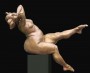Sungoddess, bronze, 30 x 27 x 11 inches