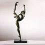 Motion 3, Bronze, Edition of 9, 30 inches tall
